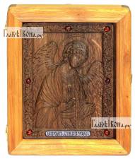 Резная икона Ангела Хранителя, артикул 22091