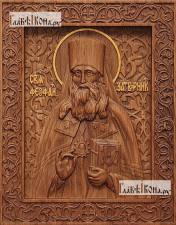 Феофан Затворник - фотография резной иконы, артикул 25096-01