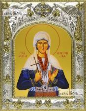 Злата великомученица, икона в ризе, артикул 42810