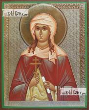 Ираида Александрийская, икона литография