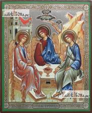Троица пресвятая Рублева, икона литография