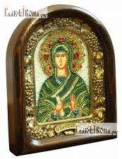 Елисавета Праведная, икона из бисера