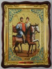 Борис и Глеб, икона храмовая