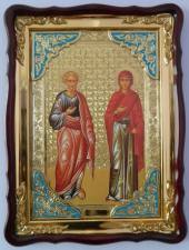 Иоаким и Анна, икона храмовая