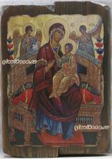 Всецарица - икона под старину