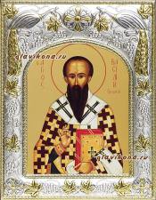 Василий Великий, икона в ризе, артикул 41749