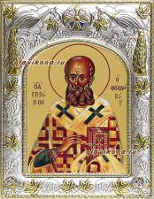 Григорий Богослов, икона в ризе, артикул 41736