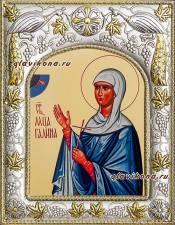 Галина Коринфская, икона в ризе артикул 41515