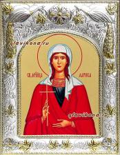 Лариса Готфская, икона в окладе, с киотом Лариса Готфская, икона в ризе артикул 41929