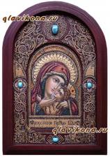 Корсунская Божия Матерь, икона из бересты Корсунская икона на бересте