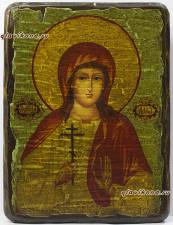 Алла, икона под старину