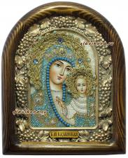 Казанская икона в голубых одждах