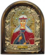 икона мученица Дария бисером