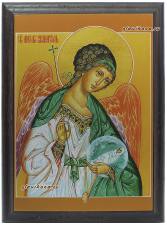 Ангел Хранитель, икона подарочная из металла