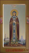 Анна Кашинская, мерная рукописная икона, с ковчегом Мерная икона Анны Кашинской, артикул 101