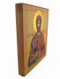 Александр Невский с мечом и щитом, рукописная икона